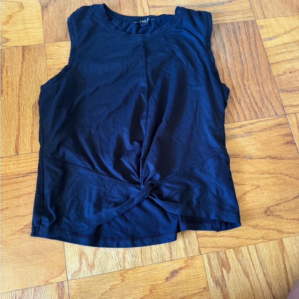 Women's Black Workout Tank